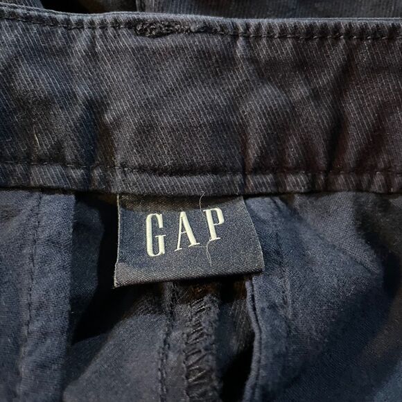 GAP Straight Up Khakis Womens Size 6 Tall Blue Pockets NEW - Picture 6 of 11